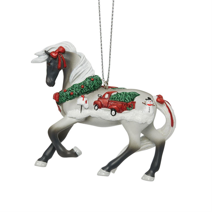 Tailgate Christmas Painted Ponies Ornament