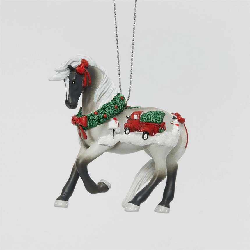 Tailgate Christmas Painted Ponies Ornament