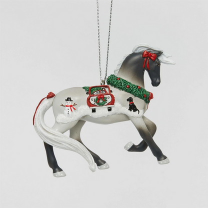 Tailgate Christmas Painted Ponies Ornament