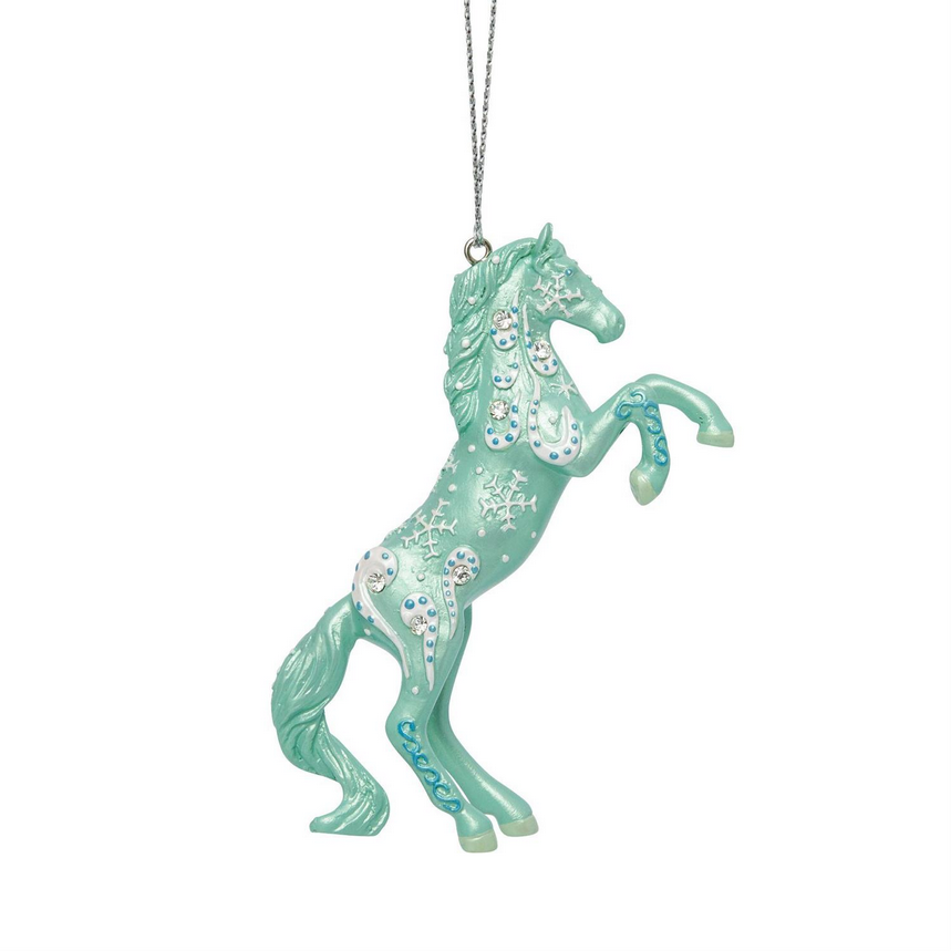 Christmas Season Squall Painted Ponies Ornament