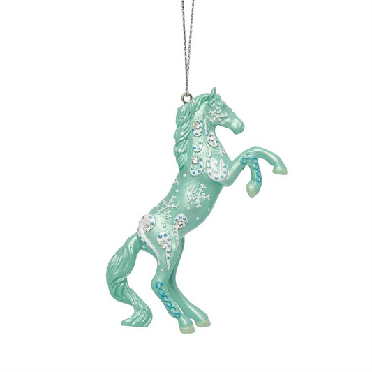 Christmas Season Squall Painted Ponies Ornament