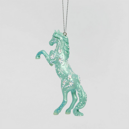 Christmas Season Squall Painted Ponies Ornament