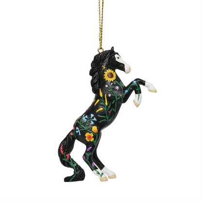 Wildflower Painted Ponies Ornament