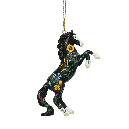 Wildflower Painted Ponies Ornament
