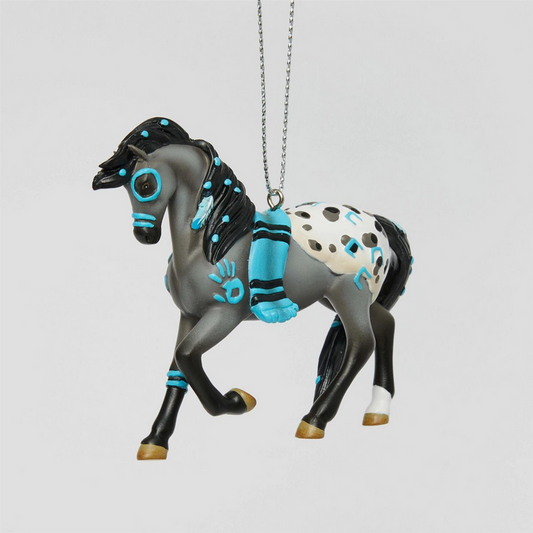 The Living Stone Painted Ponies Ornament