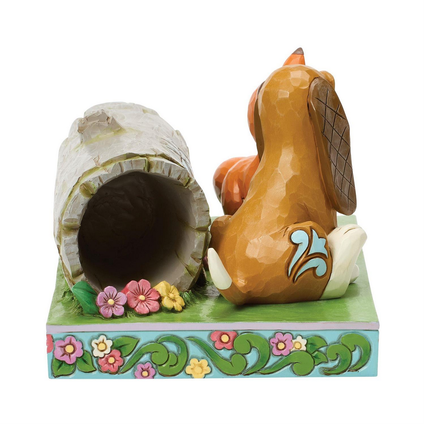 An Unlikely Friendship Fox & The Hound Jim Shore Disney Figurine