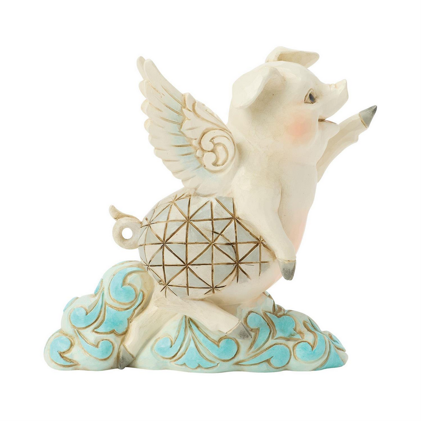 Flying Pig Jim Shore Mini Figurine