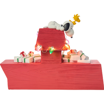 Wishing You A Very Merry & Cozy Christmas Snoopy & Woodstock Precious Moments Figurine