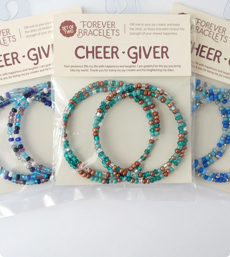 Cheer Giver Forever Bracelets