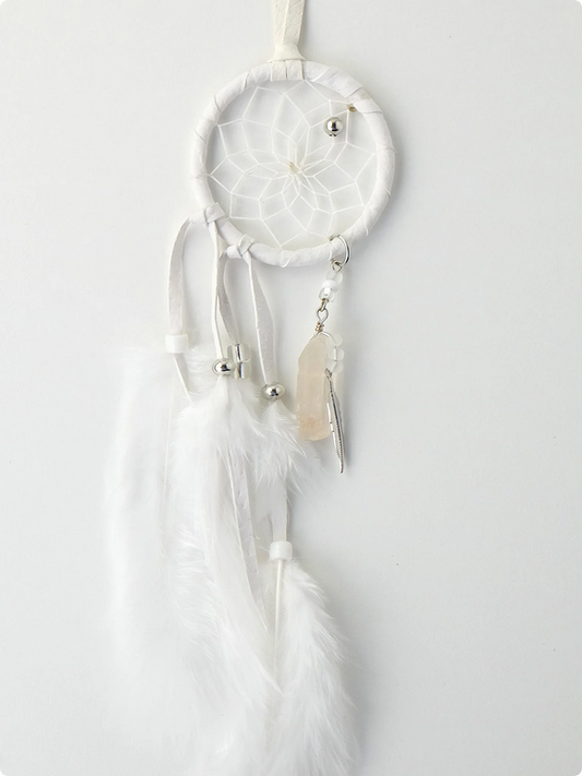 2" White Magical Dream Catcher