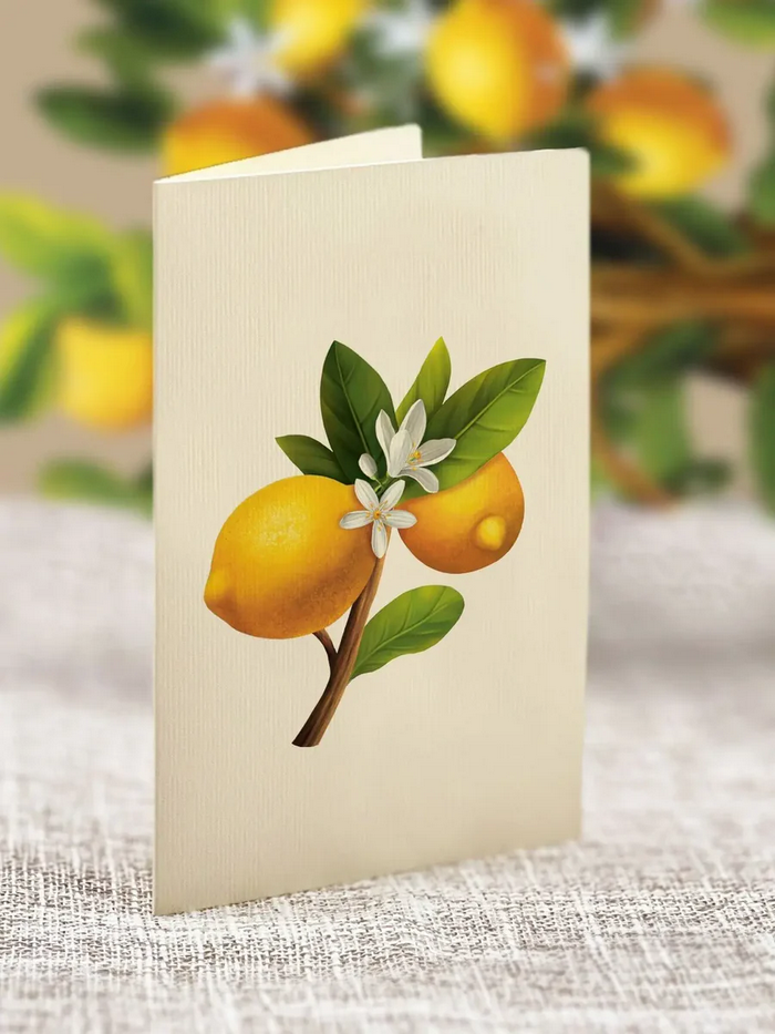 Lemon Blossom Tree FreshCut Paper - Pop Up Bouquet