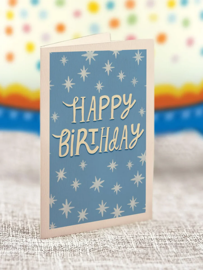 Confetti Birthday Cake FreshCut Paper - Pop Up Bouquet