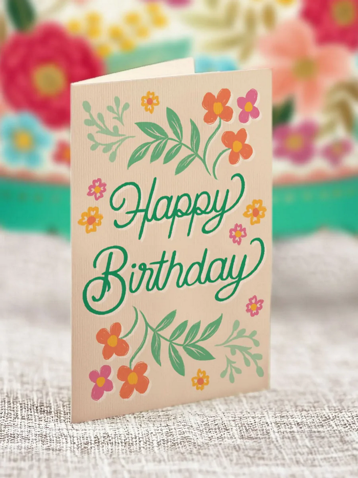 Blooming Birthday Cake FreshCut Paper - Pop Up Bouquet
