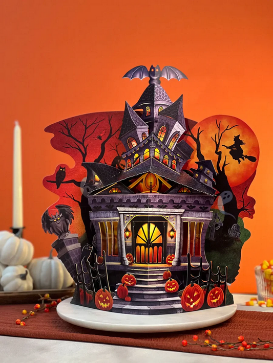 Haunted House FreshCut Paper - Pop Up Card