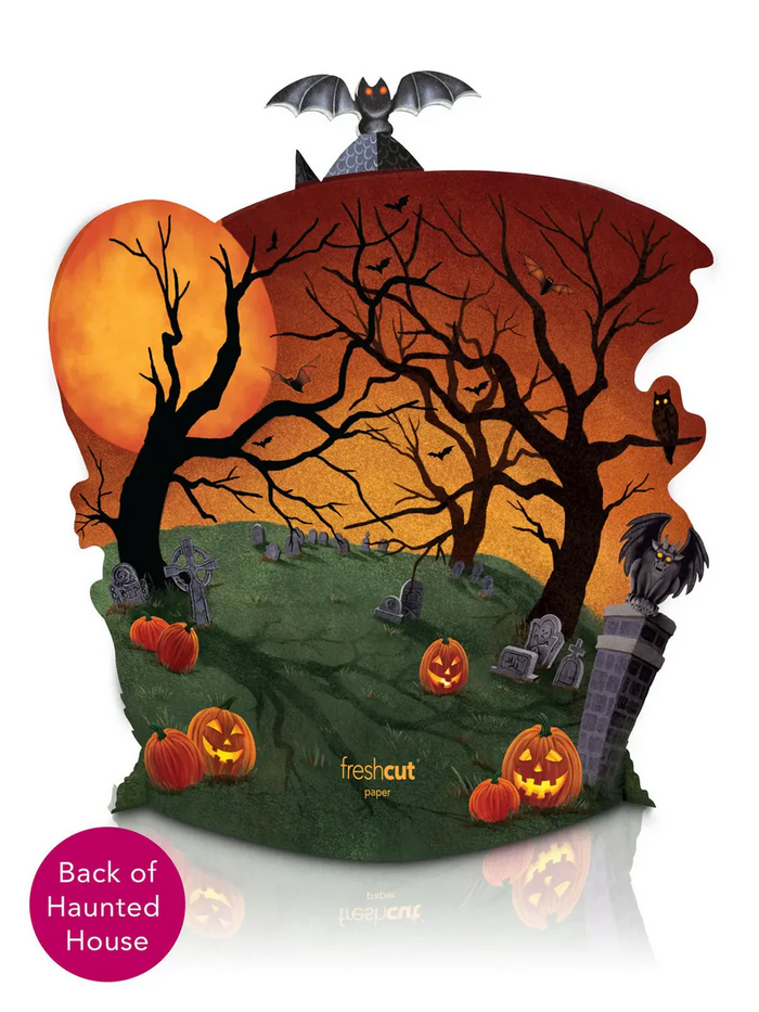 Haunted House FreshCut Paper - Pop Up Card