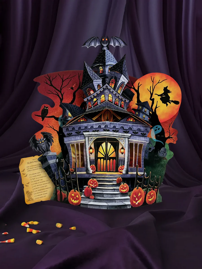 Haunted House FreshCut Paper - Pop Up Card