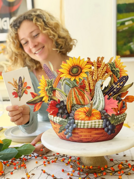 Golden Harvest FreshCut Paper - Pop Up Bouquet Card