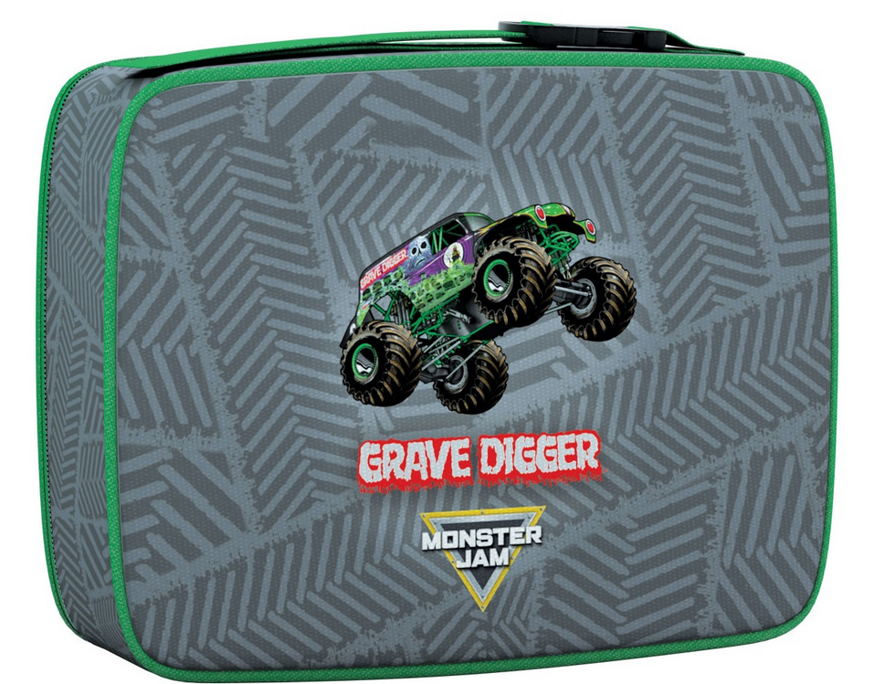 Grave Digger Monster Jam Lunch Bag Puzzle