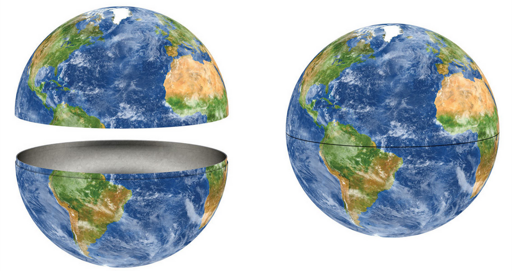Planet Earth Puzzle Tin