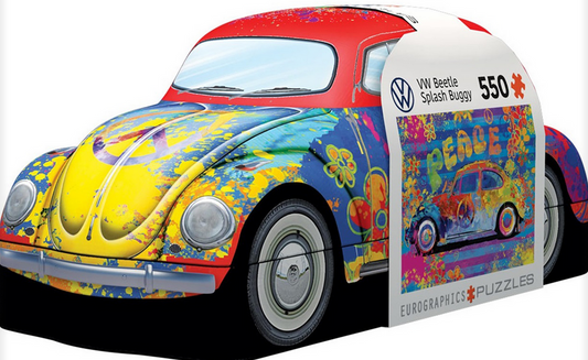 VW Beetle Splash Puzzle Tin