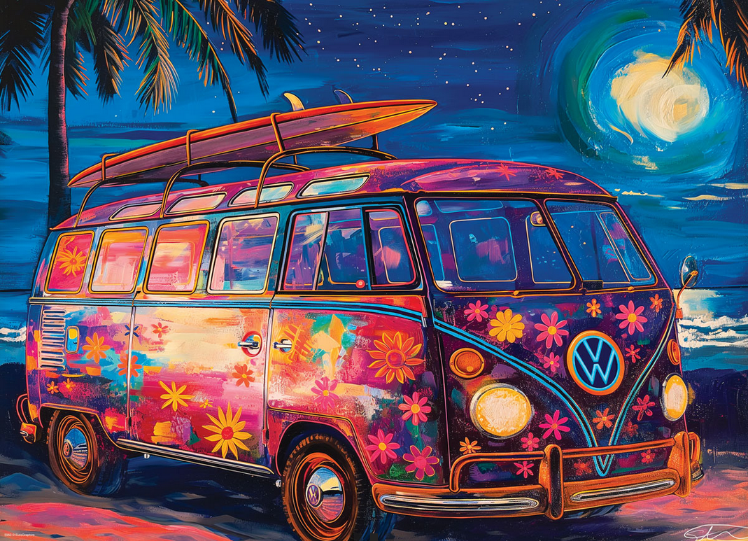 VW Beach Fun Puzzle