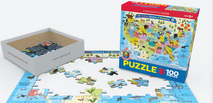 Map of the United States of America Jigsaw Puzzle