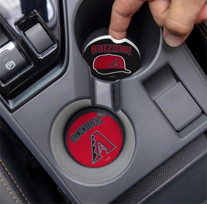 Arizona Diamondbacks Car Coaster Set, 2pc