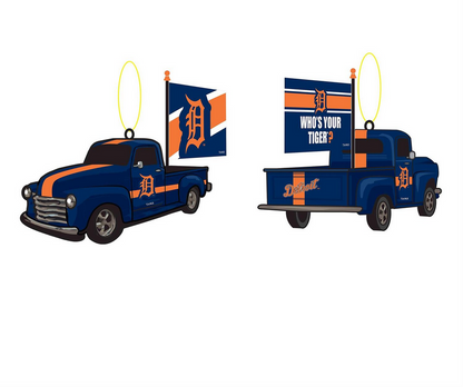 Detroit Tigers Rally Truck Ornament