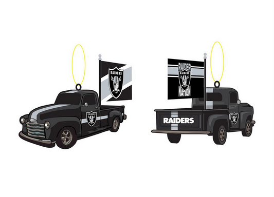 Las Vegas Raiders Mini Tabletop Rally Truck