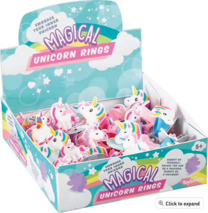 Magical Unicorn Rings