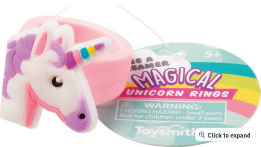 Magical Unicorn Rings