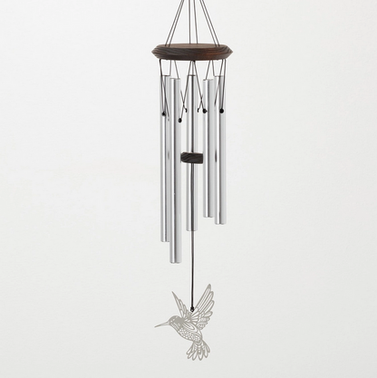 Mirror Hummingbird Habitats Woodstock Wind Chime