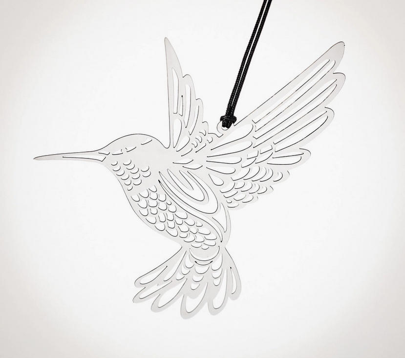 Mirror Hummingbird Habitats Woodstock Wind Chime