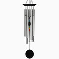 Chakra Seven Stones Large Black Woodstock Wind Chime