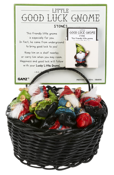 Little Good Luck Gnome Pocket Stone/Charm