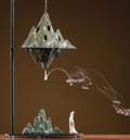 Mountain Backflow Incense Burner