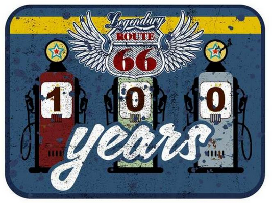 Legendary Route 66 100 Years Magnet
