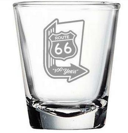 Route 66 100 Year Centennial Shot Glass