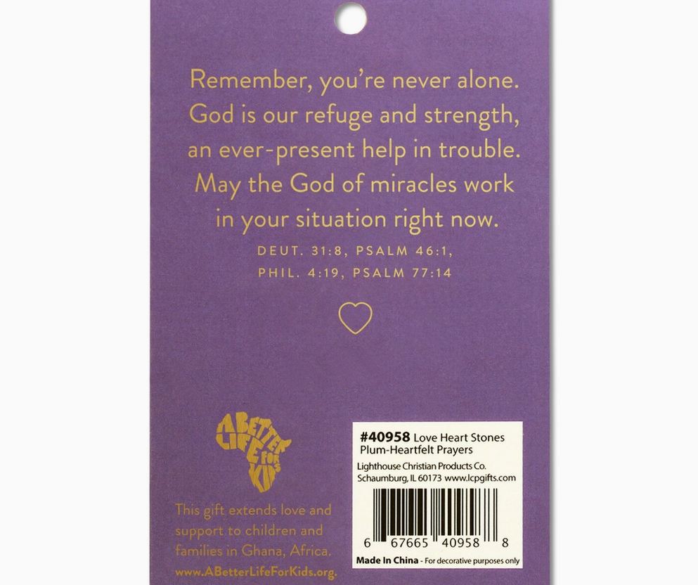 Praying for You Pocket Stone