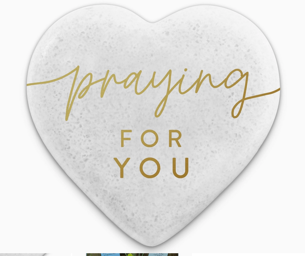 Praying for You Pocket Stone