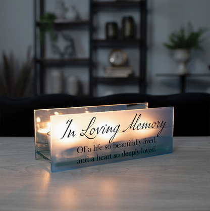 In Loving Memory Tealight Holder