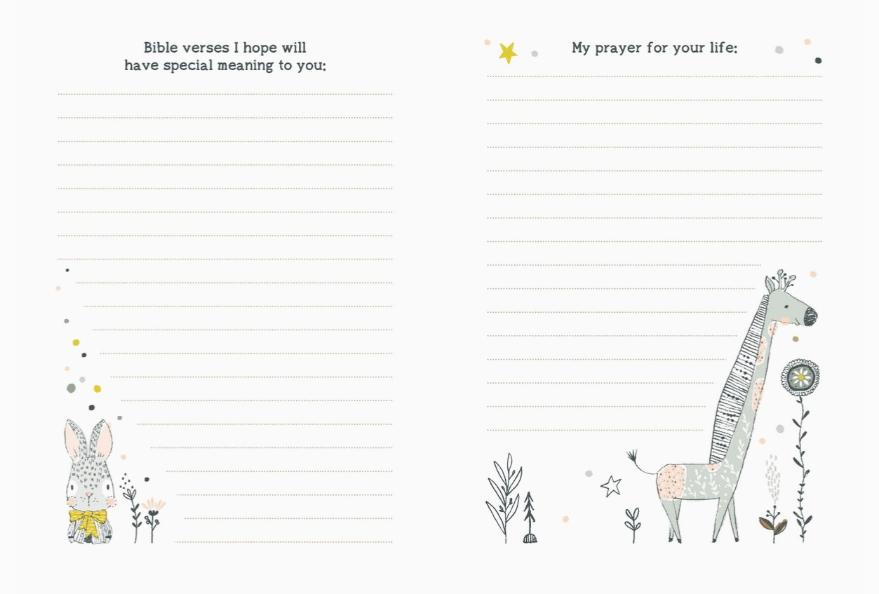 Kept In My Heart - A Keepsake For Baby KJV Bible