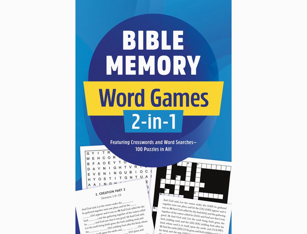 Bible Memory 2 - in - 1 Word Games