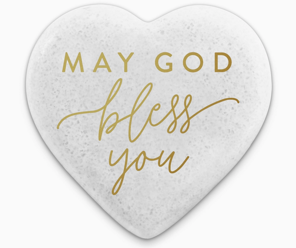 You Are Loved/May God Bless You Heart Stone