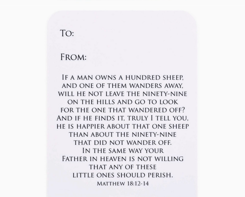 The Good Shepherd Pocket Card