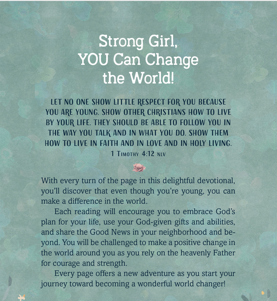 Devotions And Prayers For Strong Girls