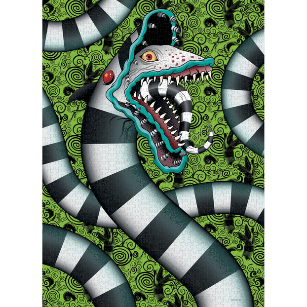 Beetlejuice Sandworm Jigsaw Puzzle