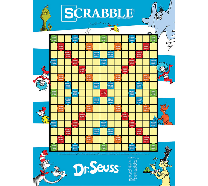Dr. Seuss Scrabble