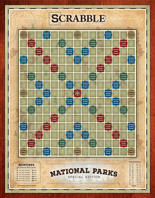 Scrabble National Parks Special Edition