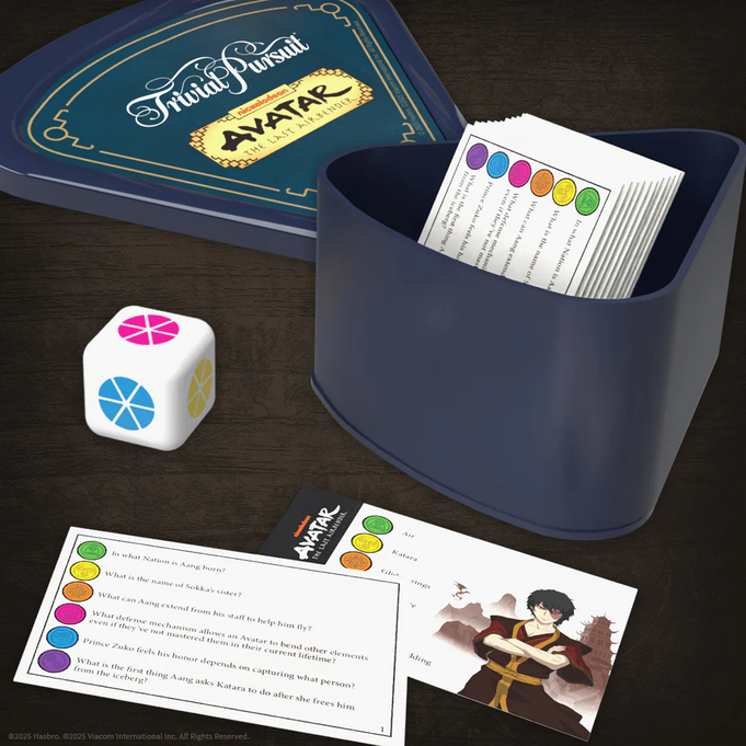 Trivial Pursuit Avatar The Last Airbender